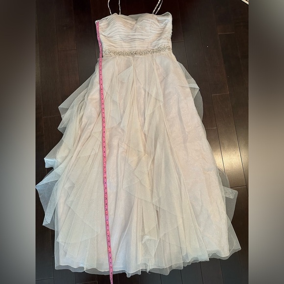 Le Chateau Sparkling Mauve Evening Gown - Picture 12 of 14